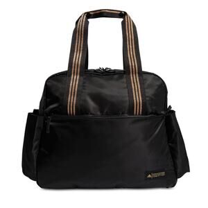 Adidas Sport to Street Gym Tote Bag Black and Gold